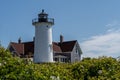 Nobska Lighthouse, Cape Cod, Massachusetts Royalty Free Stock Photo