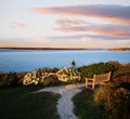 Nobska Point, Cape Cod Royalty Free Stock Photo