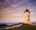 Nobska Point Light Royalty Free Stock Photo