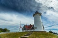 Nobska Point Light Royalty Free Stock Photo