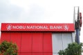 Nobu National Bank Building - Malang, 10 September 2020 Royalty Free Stock Photo