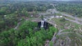 Noccalula Falls Park and Campgrounds in Alabama, Gadsden. Beautiful Landscape IX