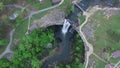 Noccalula Falls Park and Campgrounds in Alabama, Gadsden. Beautiful Landscape XVIII