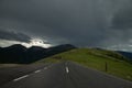 Nock Alp Street, Carinthia, Austria