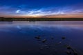 Noctilucent clouds also polar mesospheric clouds or night shining clouds