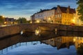 Brugge city in Belgium, Europe Royalty Free Stock Photo