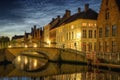 Brugge city in Belgium, Europe Royalty Free Stock Photo