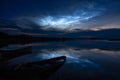 Noctilucent clouds night shining clouds