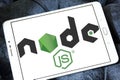 Node.js logo Royalty Free Stock Photo