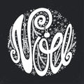 Noel,Christmas.French Handwriting font.Chalkboard