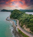 Noen Nangphaya Viewpoint in Rayong, Thailand