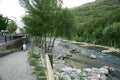 Noguera Pallaresa River Royalty Free Stock Photo