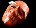 Noh Mask Royalty Free Stock Photo