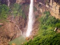 Nohkalikai Falls is the tallest plunge waterfall in India.