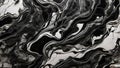 Noir Elegance: Black Forest Marble\'s Striking Design Element. AI Generate