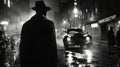 Noir-inspired scenes of money laundering, racketeering rings, black market dealings, hitmen shadows, and extortion tactics