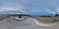 Noirmont Point, Jersey CI, VR 360 degree Image Royalty Free Stock Photo