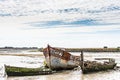 The Noirmoutier boats cemetery.