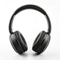 Noise cancelling headphone set on white background Royalty Free Stock Photo