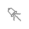 Noise Pollution line icon