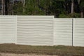 noise protection fence Royalty Free Stock Photo