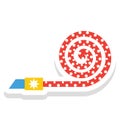 noisemaker, noise Vector Icon that can be easily modified or edit