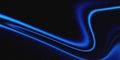 Noisy color gradient background grainy. Dynamic noise texture abstract featuring glowing blue waves flowing against a dark