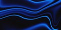 Noisy color gradient background grainy. Dynamic noise texture abstract featuring glowing blue waves flowing against a dark