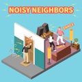 Noisy Neighbors Isometric