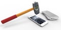 Nokia Hammer Royalty Free Stock Photo