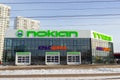 Nokian Tyres sign on tire shop