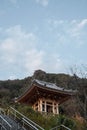 Bell Building at Kenkonzan Nichihon at Mount Nokogiri Royalty Free Stock Photo