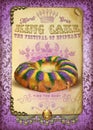 NOLA Culture Collection Mardi Gras King Cake