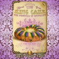 NOLA Culture Collection Mardi Gras King Cake