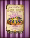 NOLA Culture Collection Mardi Gras King Cake