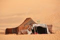 The nomad (Berber) tent Royalty Free Stock Photo
