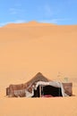 The nomad (Berber) tent Royalty Free Stock Photo