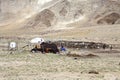 Nomad people in Ladakh, India Royalty Free Stock Photo