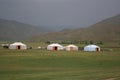 The daily nomadic life in the Orkhon valley, Ovorkhangai, Mongolia.