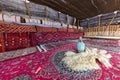 Nomadic tent of Qashqai nomadic people in Iran