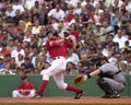 Nomar Garciaparra Boston Red Sox shortstop. Royalty Free Stock Photo