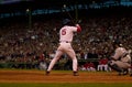 Nomar Garciaparra, Game 5, 2003 ALCS. Royalty Free Stock Photo