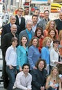 Tony Nominees 2005 Class Photo in Times Square, Manhattan