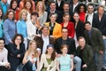 Tony Nominees 2005 Class Photo in Times Square, Manhattan