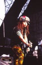 Linda Perry 4 Non Blondes 1993 live in Toronto Royalty Free Stock Photo