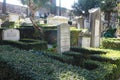 The Non Catholic Cemetery in Rome, Italy