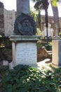 The Non Catholic Cemetery in Rome, Italy