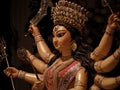 Non conventional Durga idol.