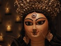 Non conventional Durga idol.