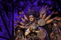 Non conventional Durga idol.